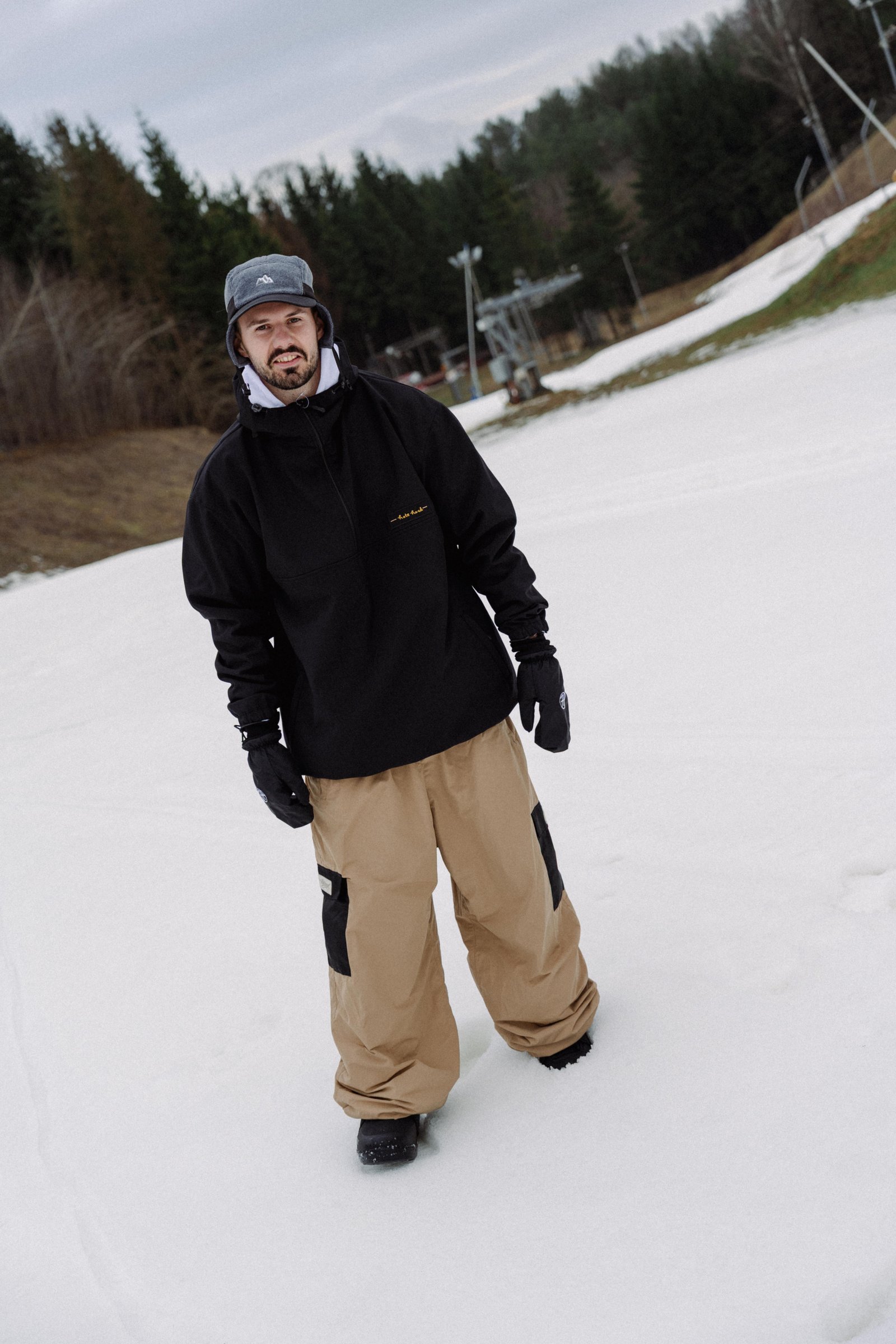 BEIGE BAGGY HH PANTS - Image 3