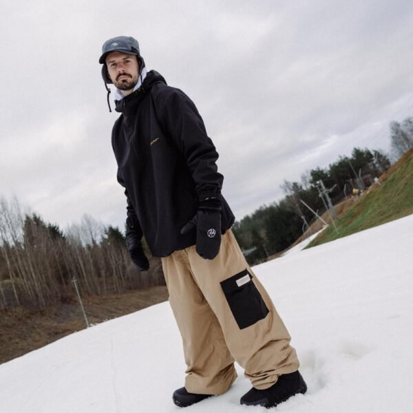 BEIGE BAGGY HH PANTS