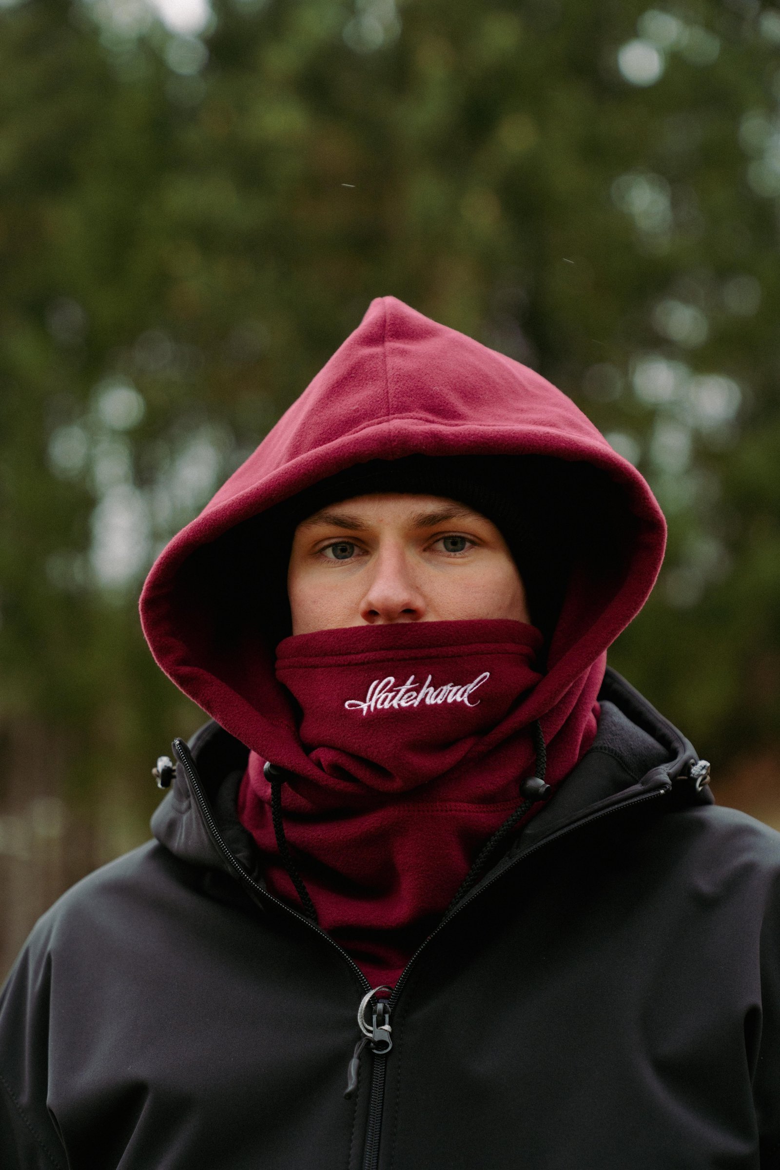 BURGUNDY HH NECKWARMER - Image 3