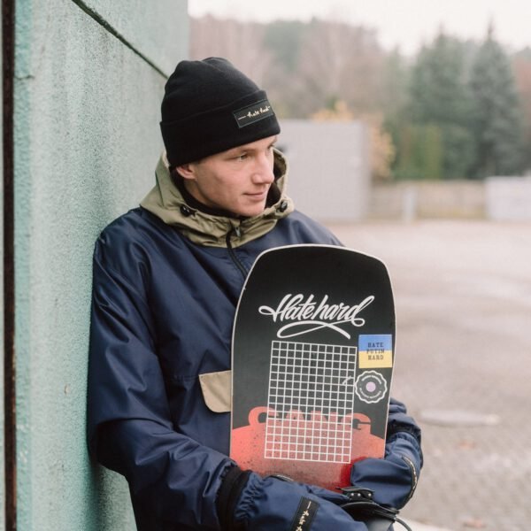BLACK HH BEANIE