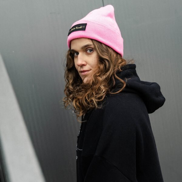 PINK HH BEANIE
